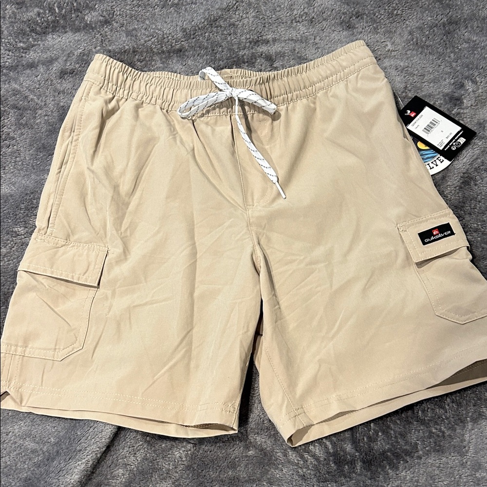 Quiksilver Men's Tan Cargo Shorts